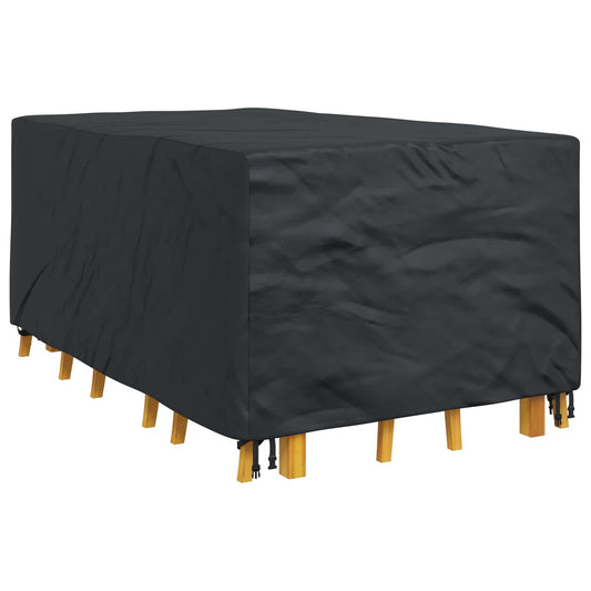 Lauko baldų uždangalas Juoda 143 x 225 x 90 cm 210D