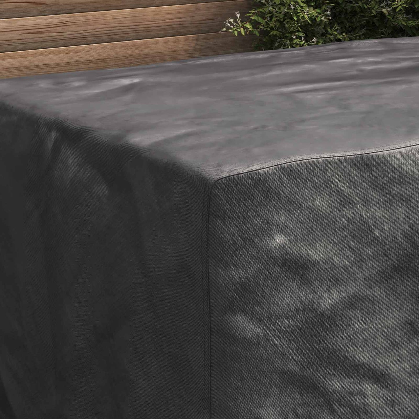 Lauko baldų uždangalas Juoda 170 x 100 x 70 cm 210D