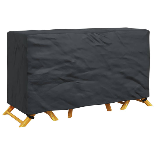 Lauko baldų uždangalas Juoda 180 x 70 x 90 cm 210D