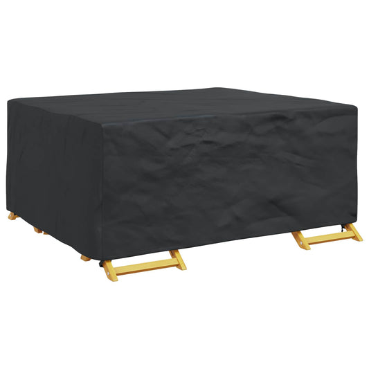 Lauko baldų uždangalas Juoda 200 x 150 x 85 cm 210D
