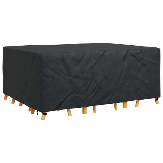 Lauko baldų uždangalas Juoda 220 x 190 x 85 cm 210D