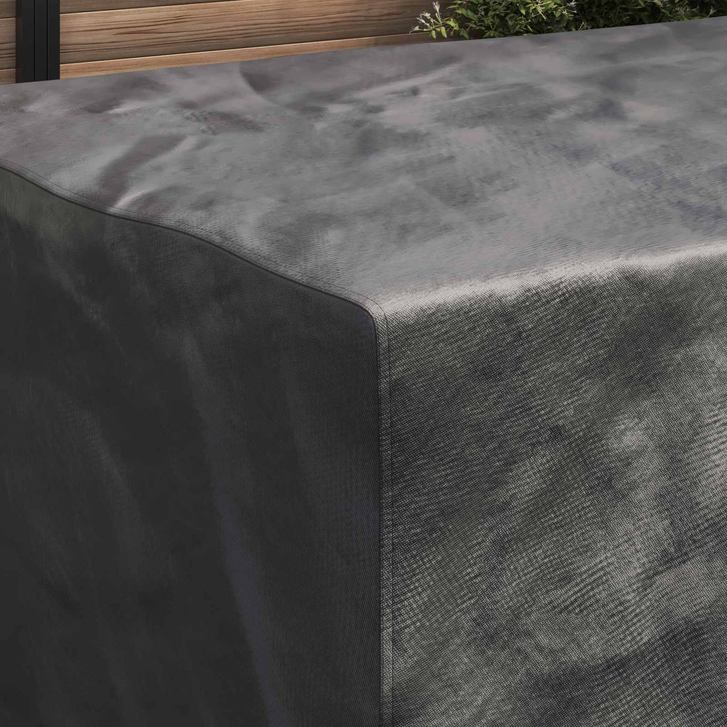 Lauko baldų uždangalas Juoda 220 x 150 x 85 cm 210D