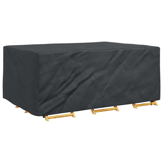 Lauko baldų uždangalas Juoda 230 x 165 x 80 cm 600D