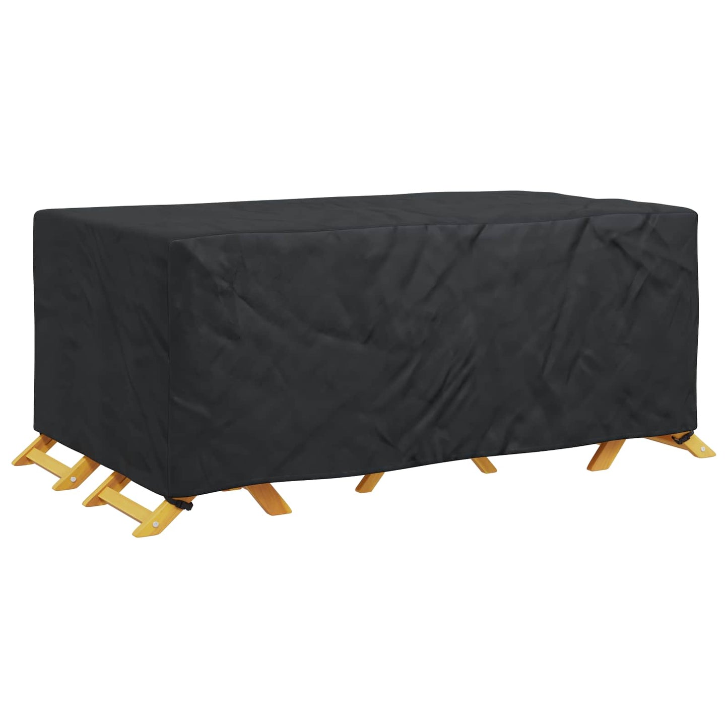 Lauko baldų uždangalas Juoda 240 x 110 x 70 cm 210D