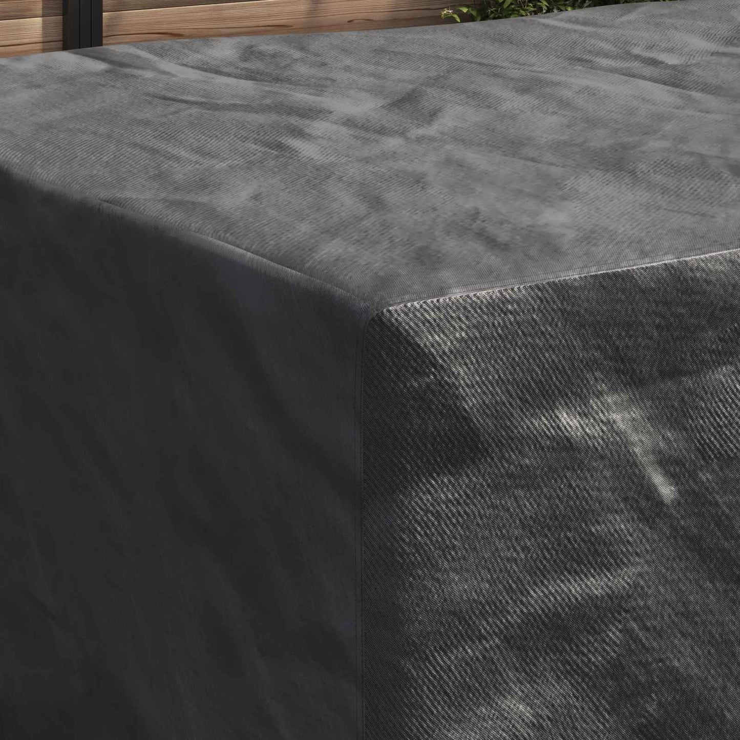 Lauko baldų uždangalas Juoda 240 x 180 x 100 cm 210D