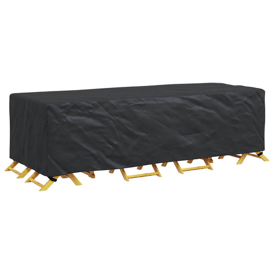 Lauko baldų uždangalas Juoda 270 x 110 x 70 cm 210D