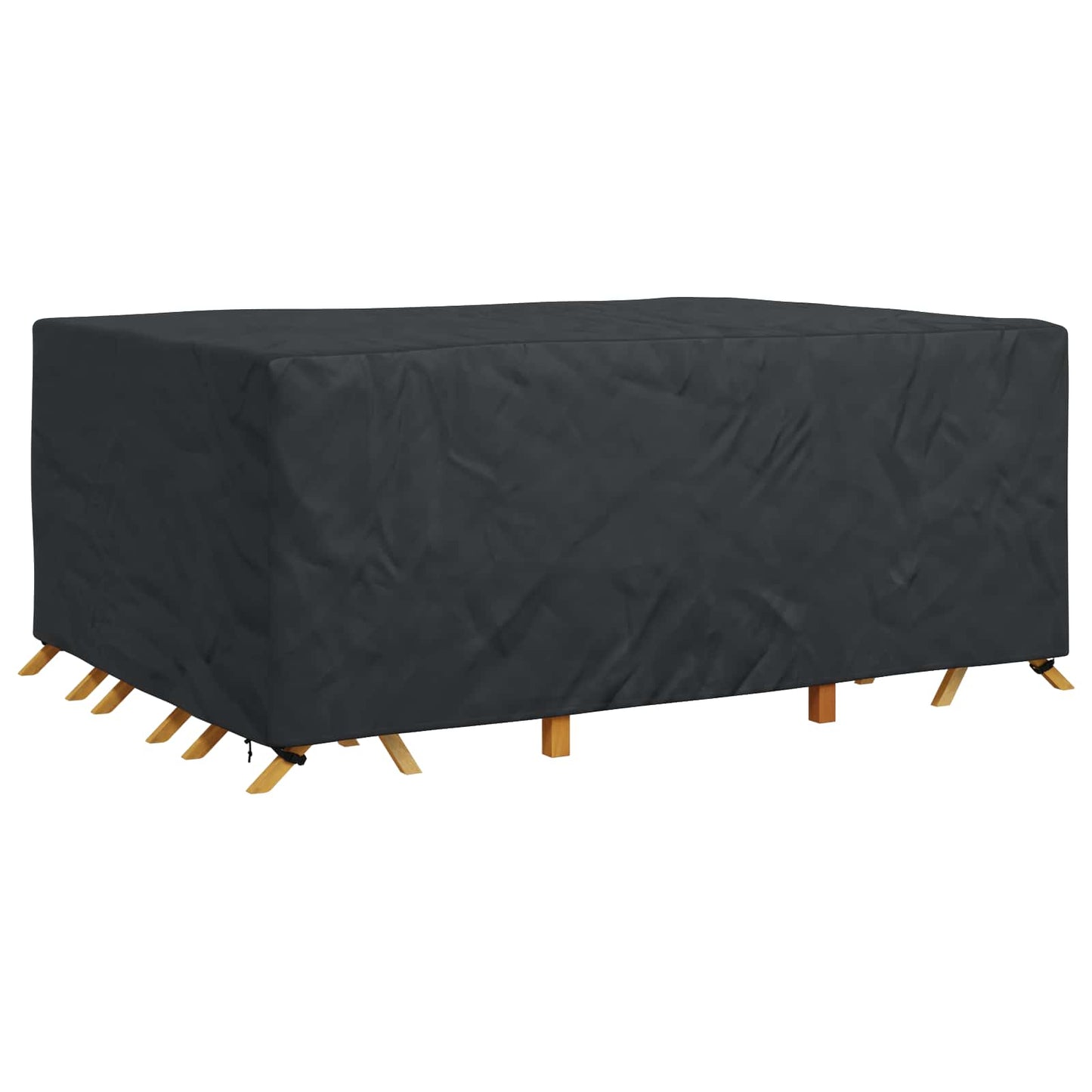 Lauko baldų uždangalas Juoda 280 x 204 x 106 cm 210D