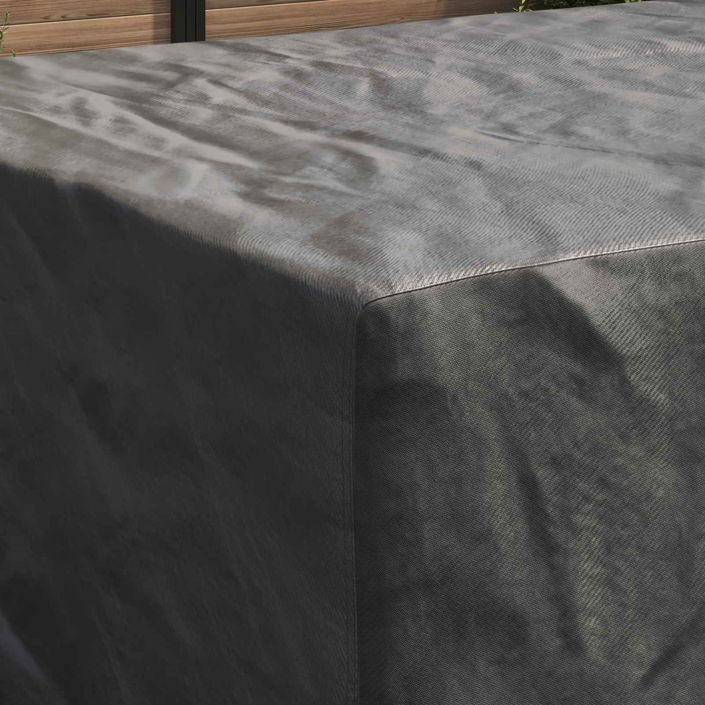 Baldų uždangalas Paprastas Juoda 305 x 190 x 85 cm 420D