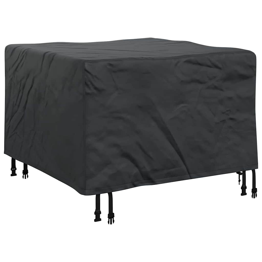 Lauko baldų uždangalas Juoda 60 x 60 x 45 cm 210D audinys