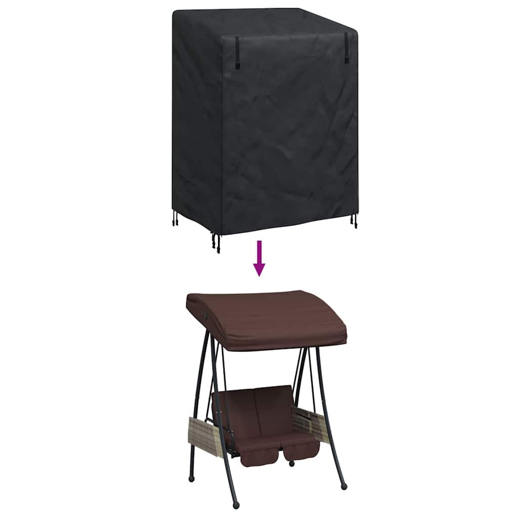 Lauko sūpynių uždangalas 120 x 90 x 155 cm 420D Oxford audinys