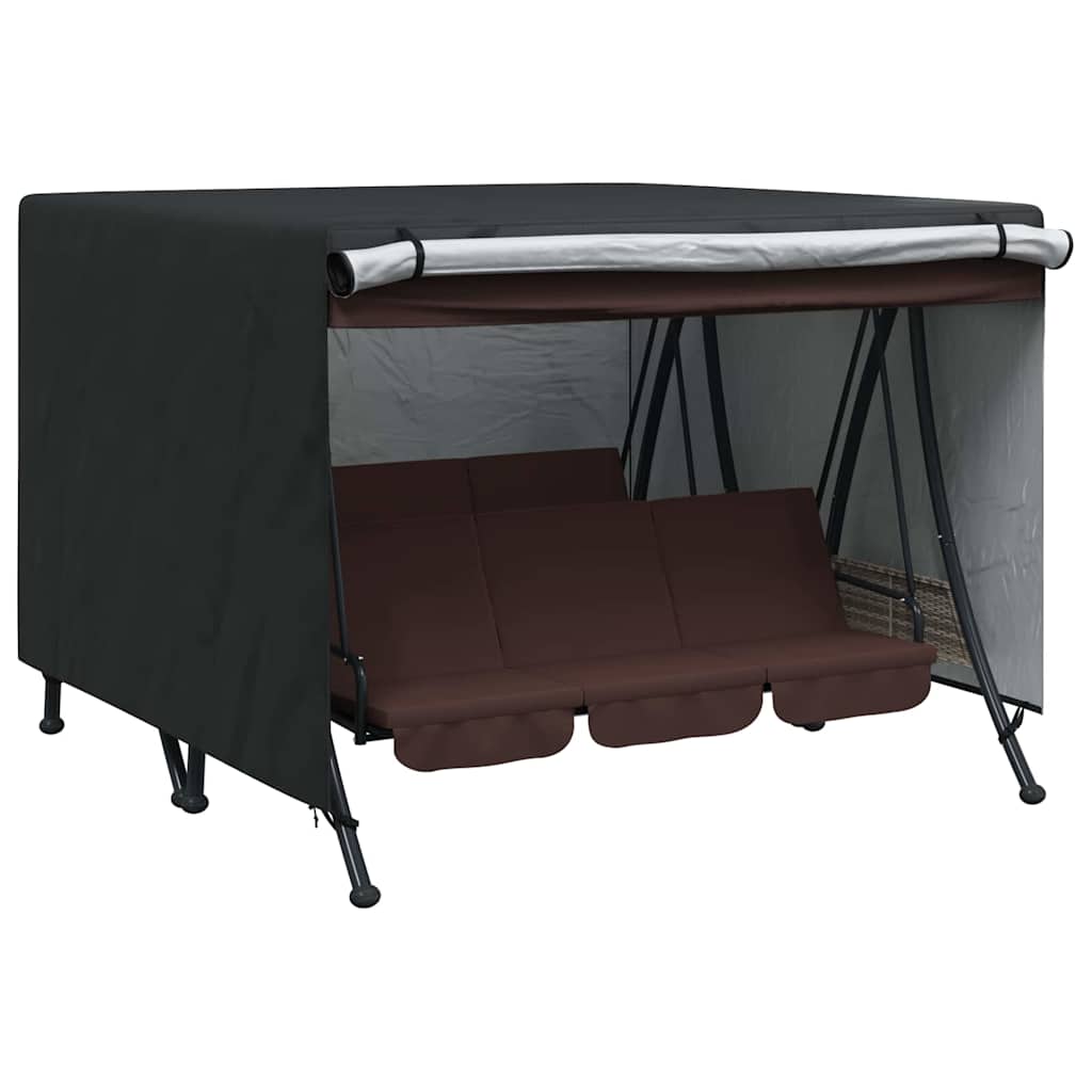 Lauko sūpynių uždangalas 250 x 250 x 160 cm 600D Oxford audinys