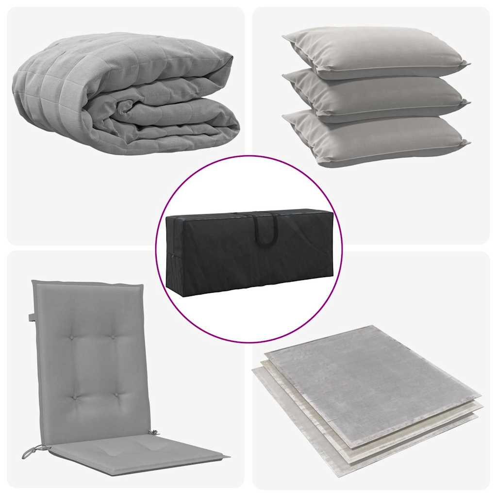 Lauko baldų uždangalas 125 x 32 x 50 cm 420D oksfordo audinys