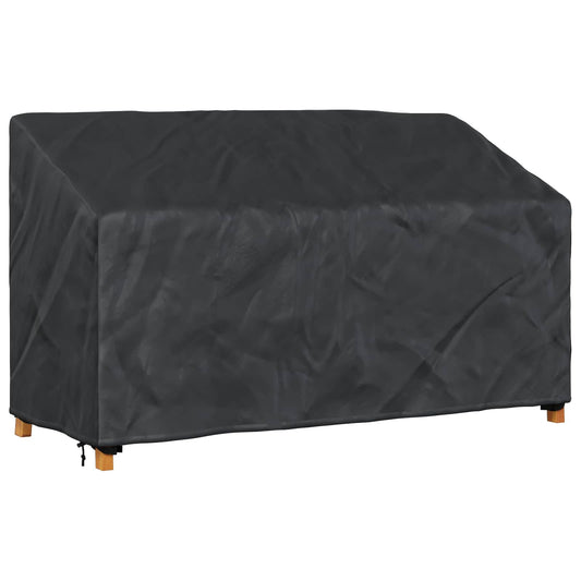 Sodo suolelio uždangalas Juoda 165 x 70 x 65 / 94 cm 420D audinys