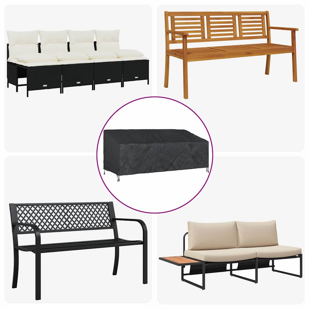 Lauko baldų uždangalas 200 x 100 x 89 cm 420D oksfordo audinys