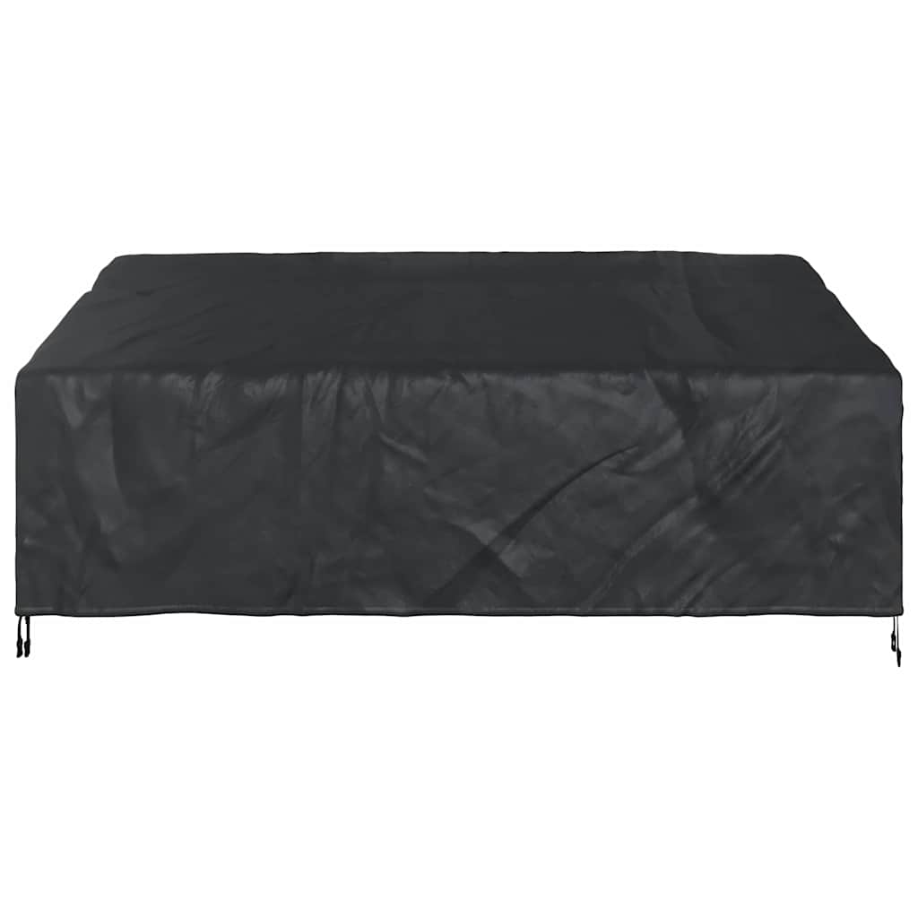 Sodo suolelio uždangalas Juoda 200 x 100 x 89 cm