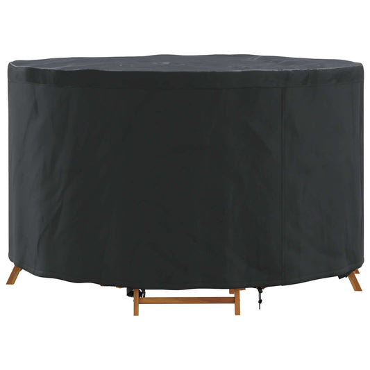 Lauko baldų uždangalas Juoda 128 x 128 x 71 cm 210D audinys