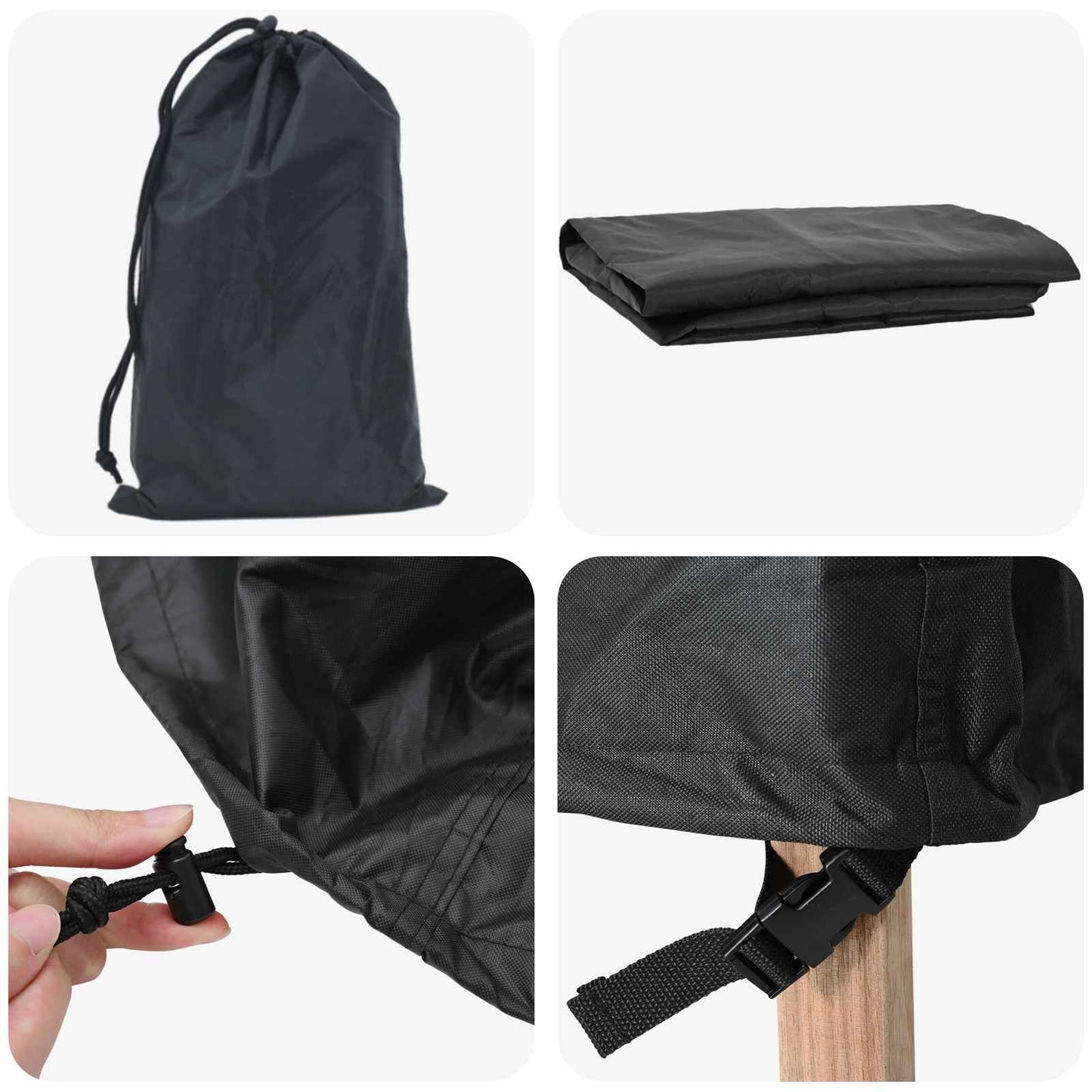 Lauko baldų uždangalas 244 x 244 x 71 cm 210D oksfordo audinys