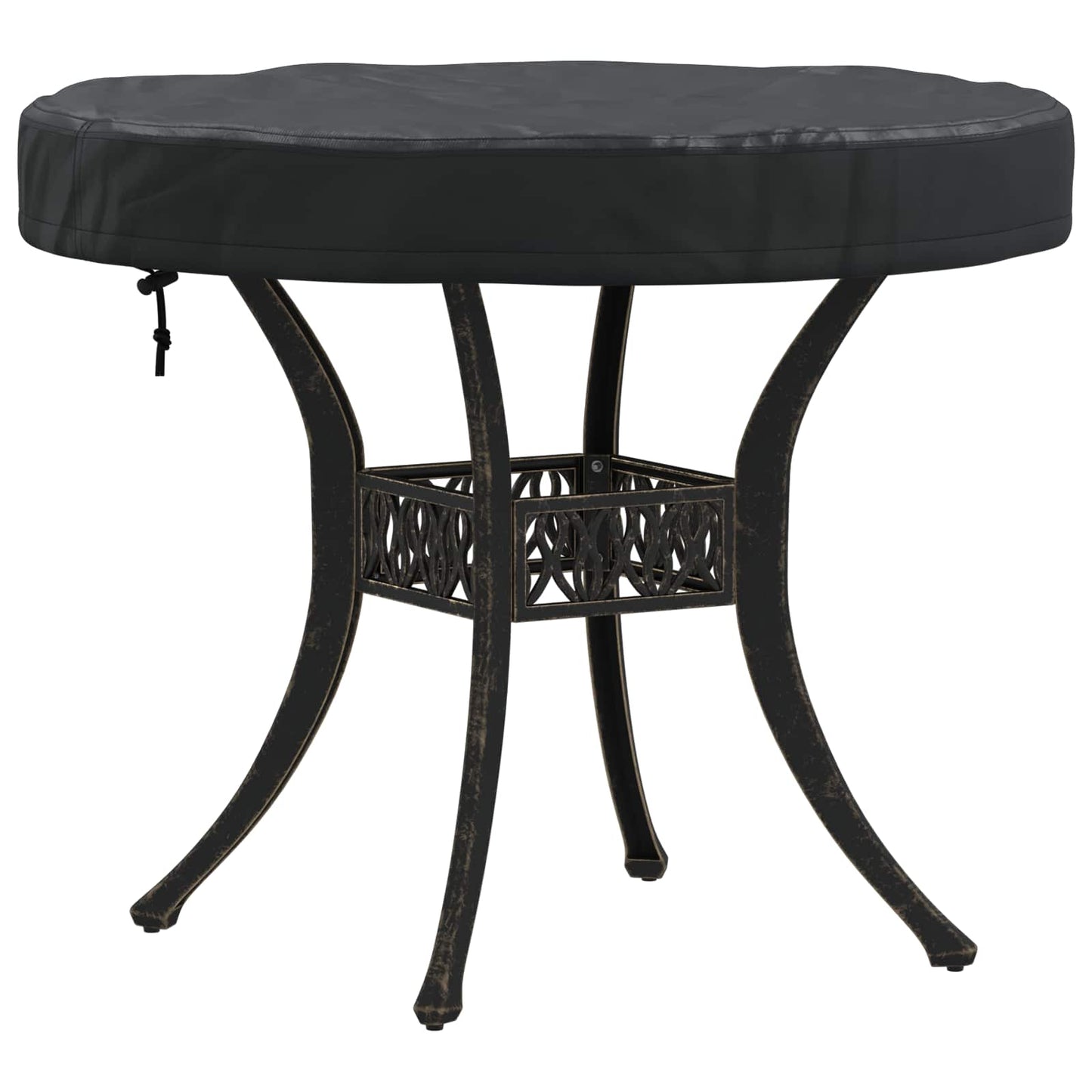 Lauko Stalo Uždangalas Juoda 62 x 62 x 10 cm 210D audinys