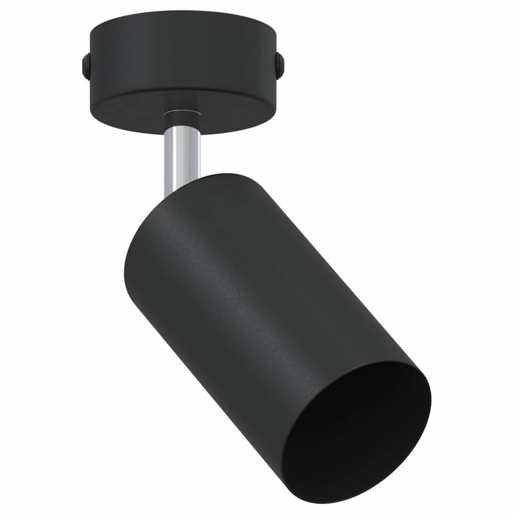 Lubų prožektorius su prožektoriais Juoda 6 x 6 x 16 cm metalas