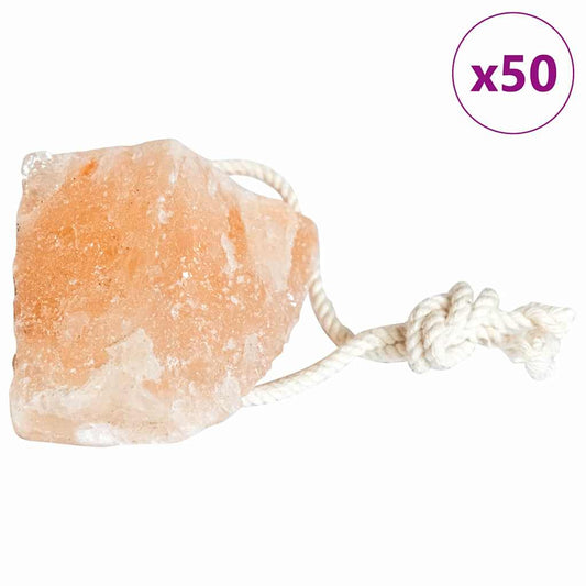 Druskos laižymo akmenys 50 pcs Rožinė Akmenys