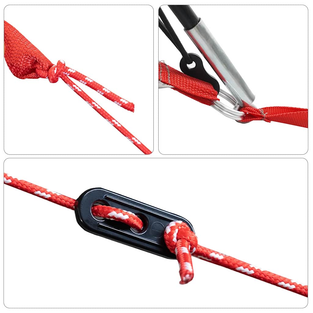 Palapinė su stogu su oro ventiliacija Žalia 268 x 240 x 191 cm