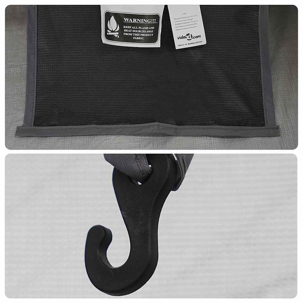 Vidinė palapinė Juoda 208 x 140 x 175 cm Tinklelis