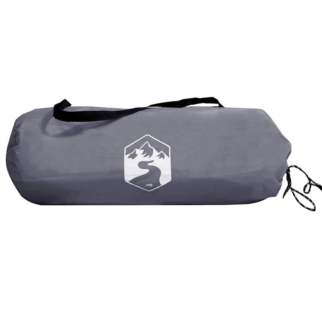 Palapinė su stogu Kita Pilka ir oranžinė ir juoda 190 x 150 x 185 cm