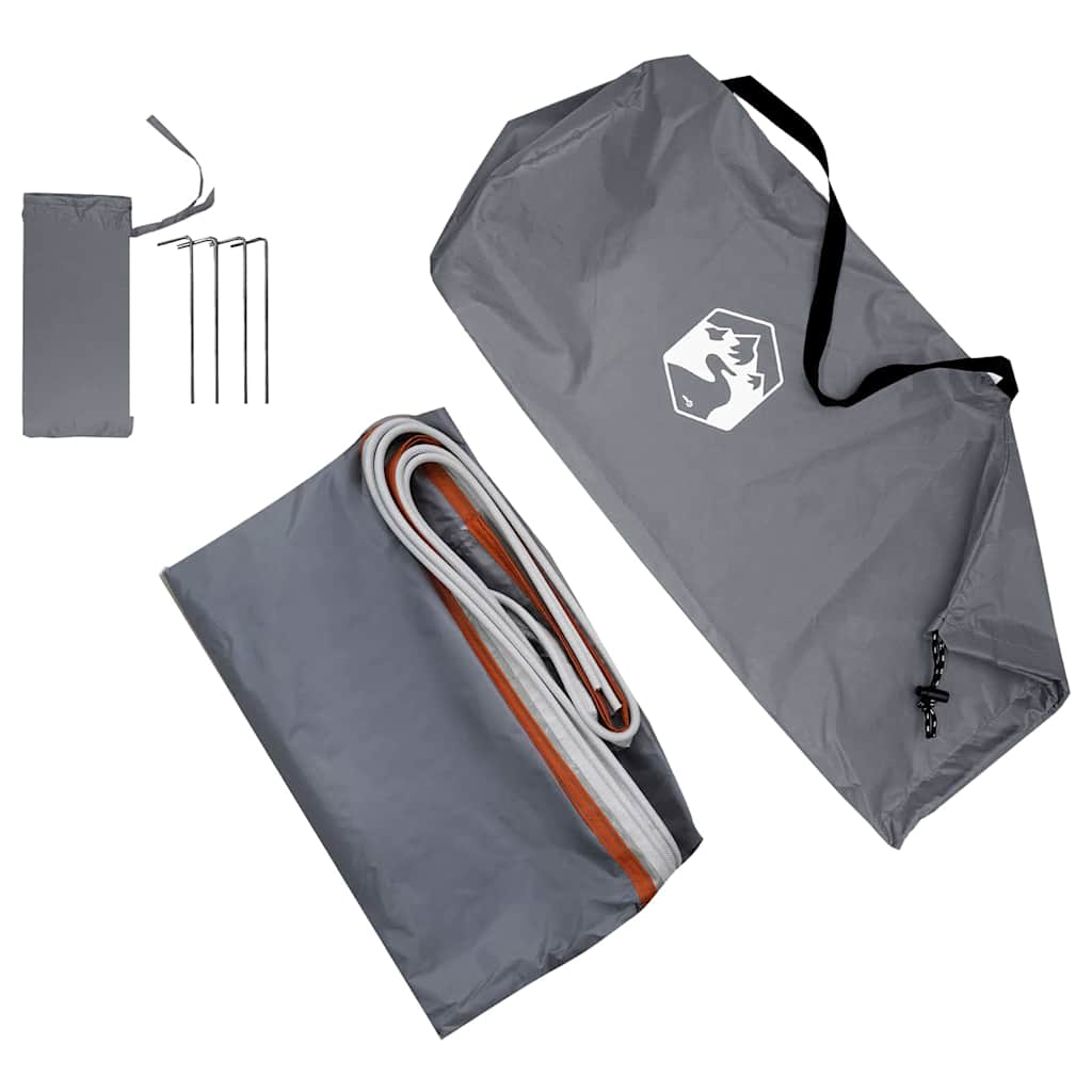 Palapinė su stogu Kita Pilka ir oranžinė ir juoda 190 x 150 x 185 cm