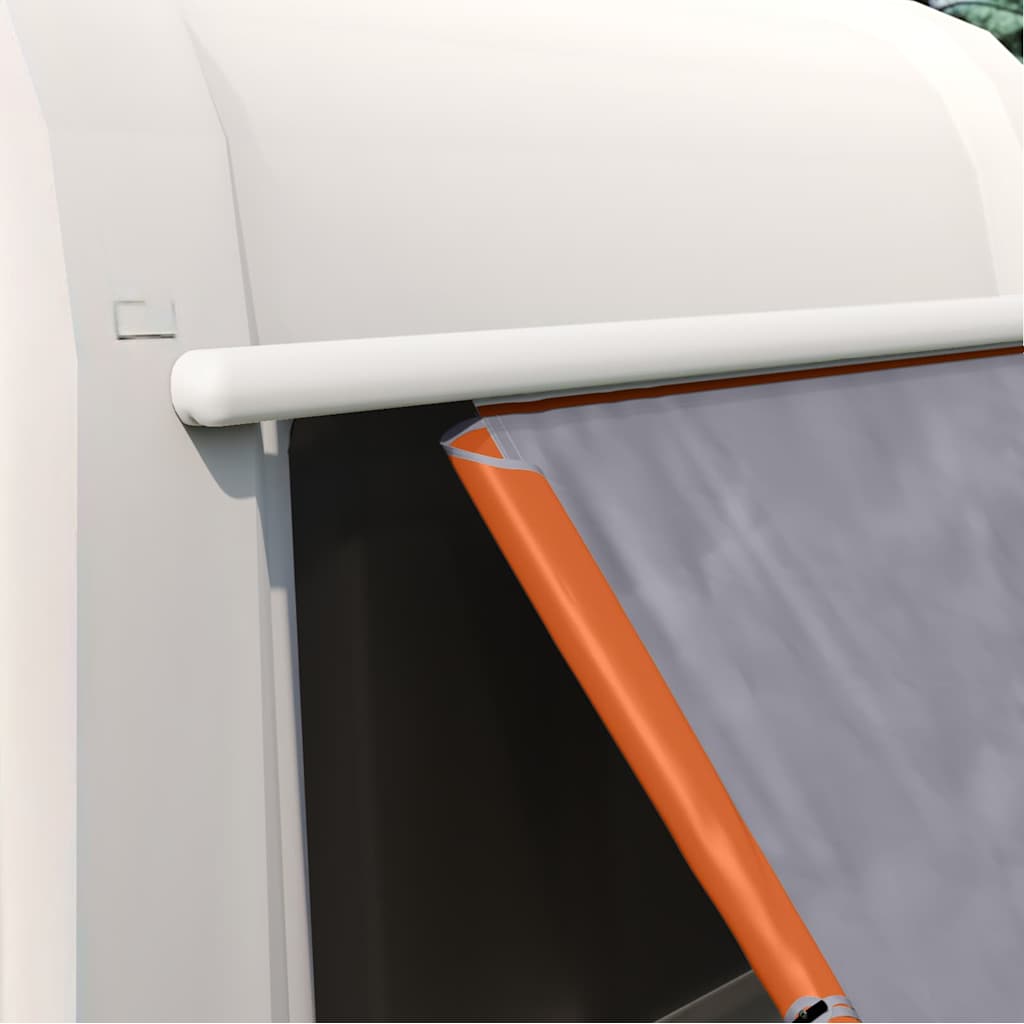 Palapinė su stogu Kita Pilka ir oranžinė ir juoda 190 x 150 x 185 cm