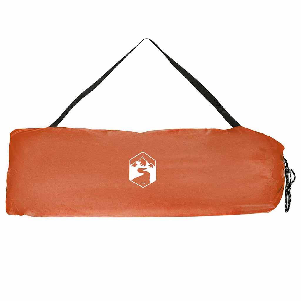 Vidinė palapinė Pilka ir oranžinė 280 x 220 x 176 cm tafta