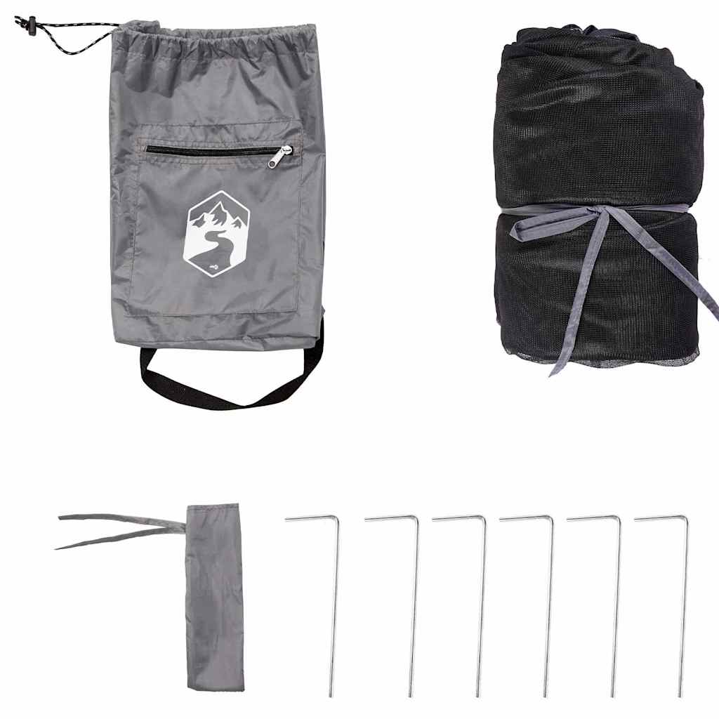 Tinklinė vidinė palapinė Pilka 303 x 303 cm