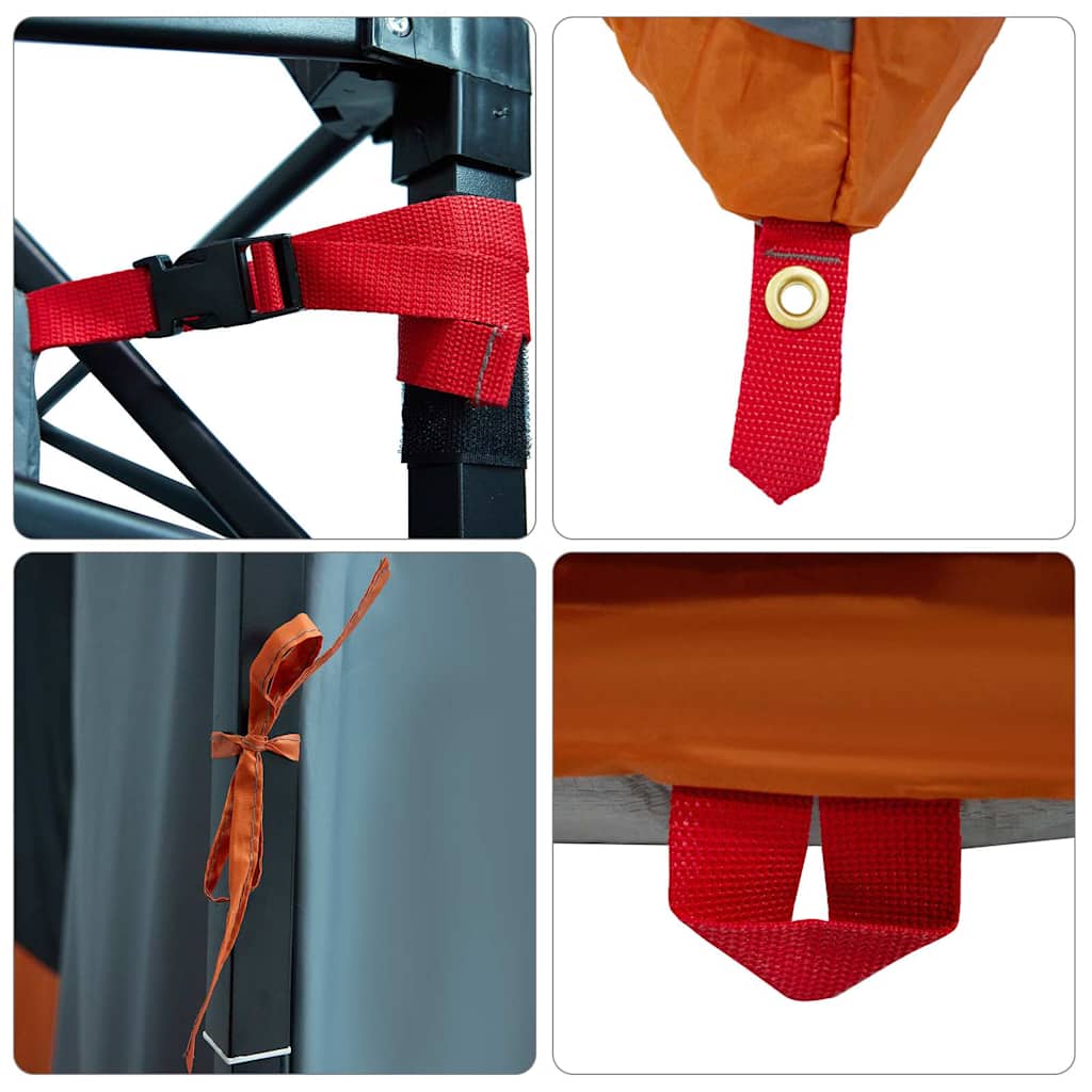 Tinklinė vidinė palapinė Pilka 291 x 291 cm