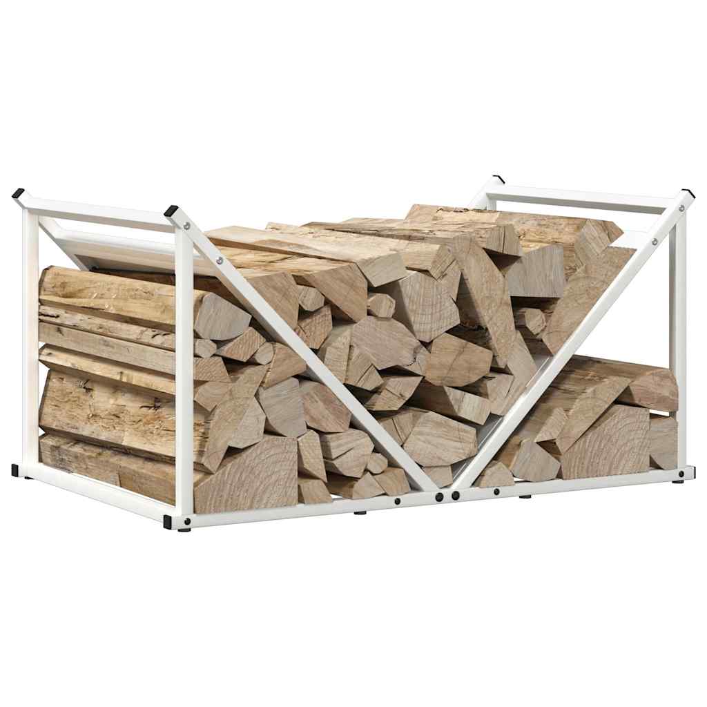 Stovas malkoms, balta, 70x43x34,5 cm, šaltai valcuotas plienas