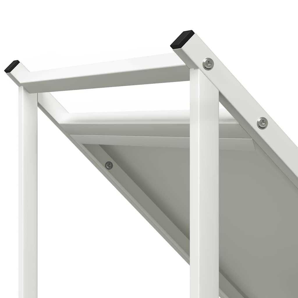 Stovas malkoms, balta, 70x43x34,5 cm, šaltai valcuotas plienas