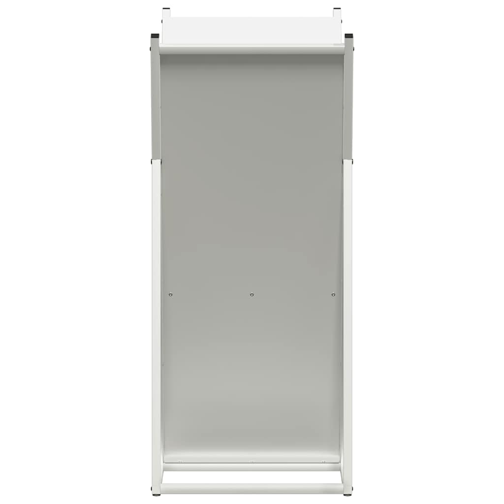 Stovas malkoms, balta, 69,5x35x81 cm, šaltai valcuotas plienas