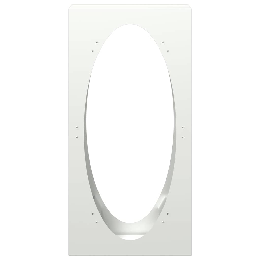 Stovas malkoms, balta, 50x23x100 cm, šaltai valcuotas plienas