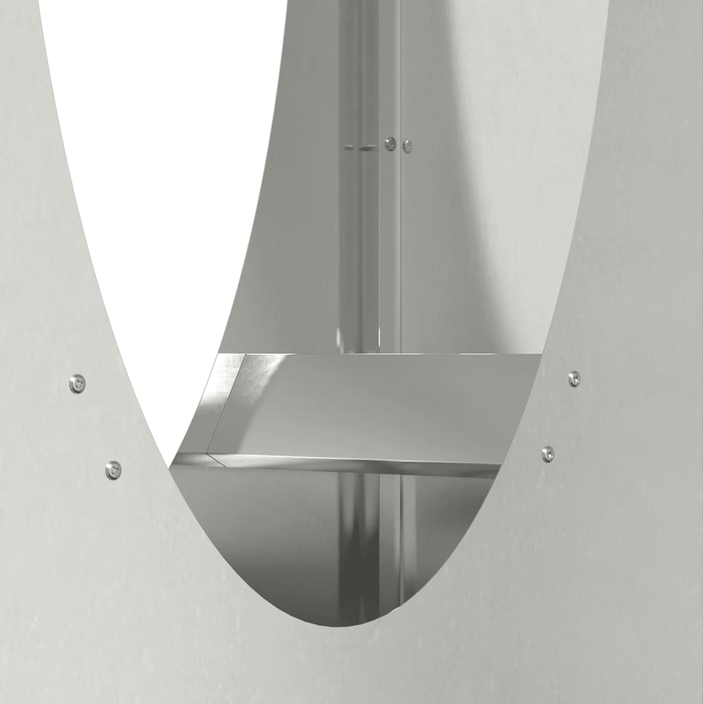 Stovas malkoms, 50x23x100 cm, nerūdijantis plienas