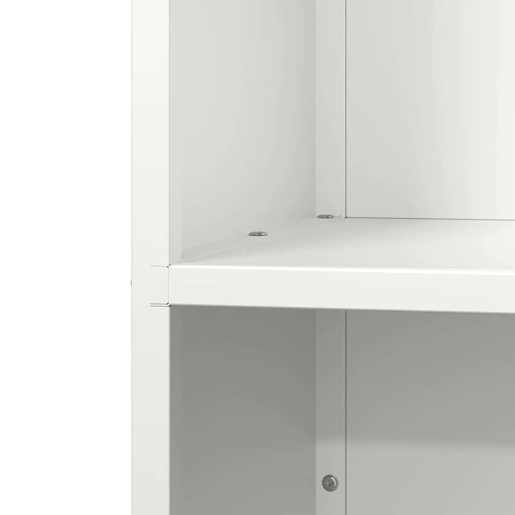 Stovas malkoms, balta, 40x30x80 cm, šaltai valcuotas plienas
