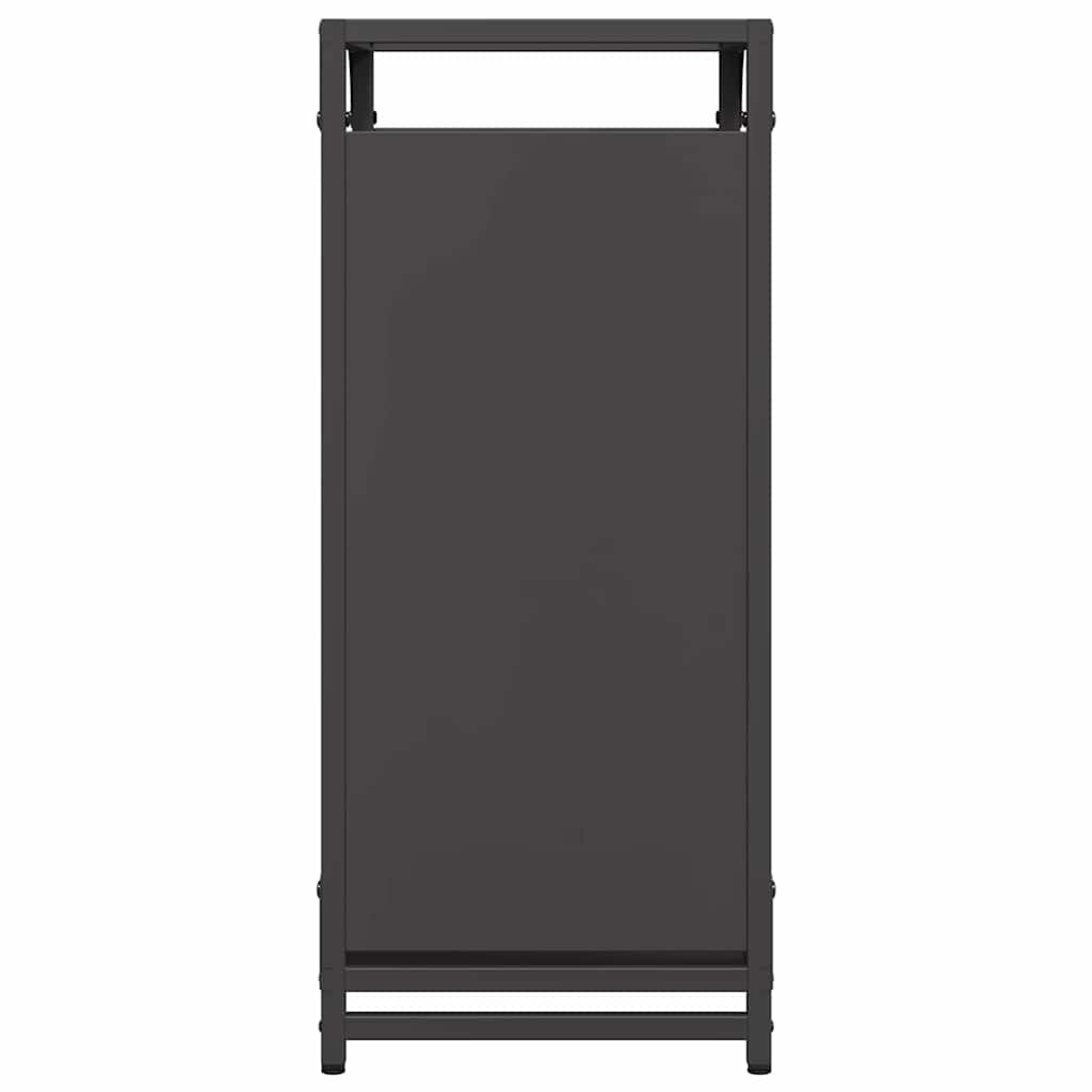 Stovas malkoms, juodos, 44x28x65 cm, šaltai valcuotas plienas