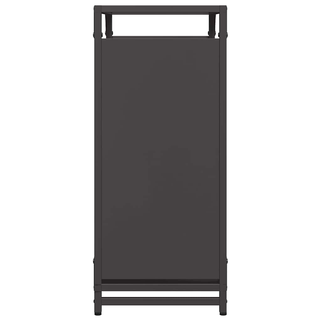 Stovas malkoms, juodos, 60x28x65 cm, šaltai valcuotas plienas