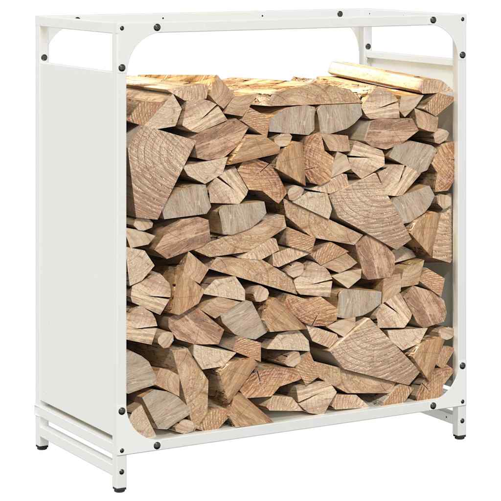 Stovas malkoms, balta, 60x28x65 cm, šaltai valcuotas plienas