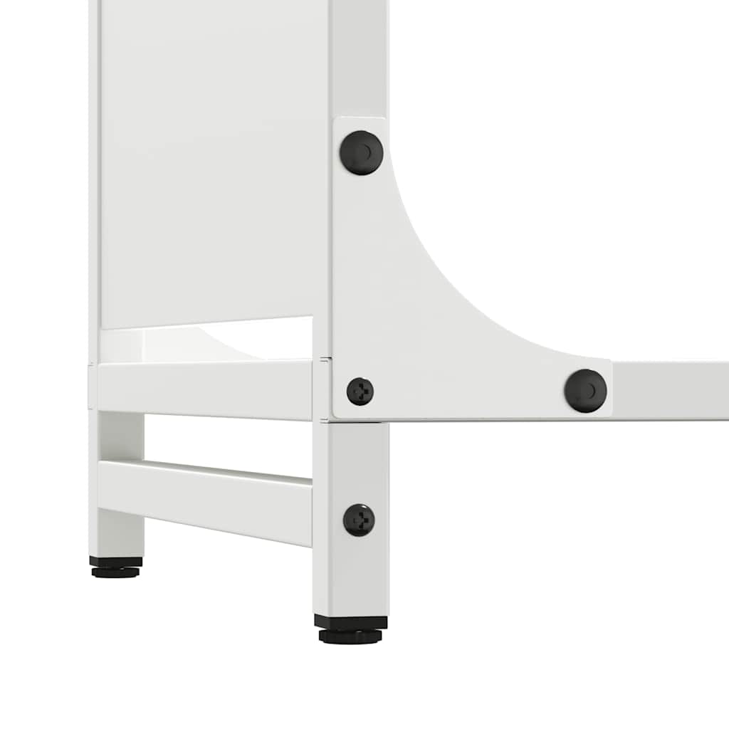 Stovas malkoms, balta, 60x28x65 cm, šaltai valcuotas plienas