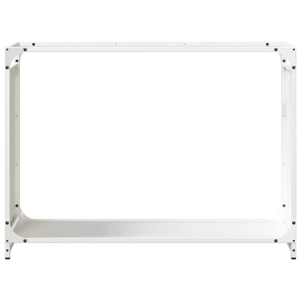 Stovas malkoms, balta, 90x28x65 cm, šaltai valcuotas plienas