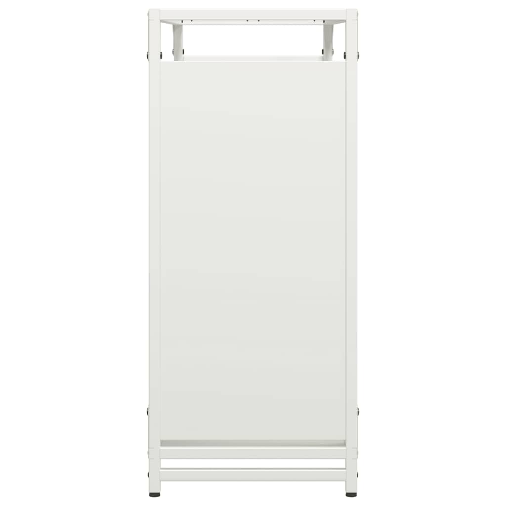 Stovas malkoms, balta, 90x28x65 cm, šaltai valcuotas plienas