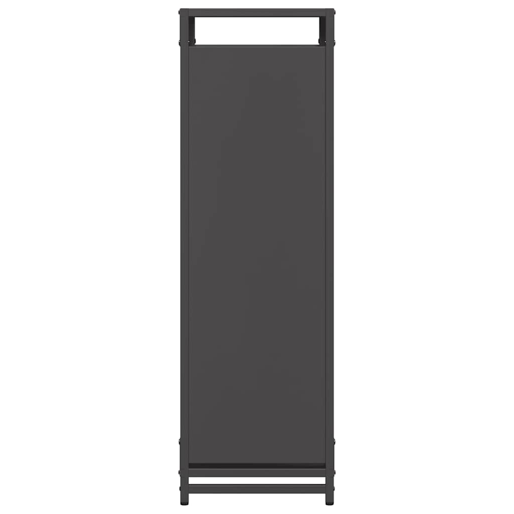 Stovas malkoms, juodos, 44x28x90 cm, šaltai valcuotas plienas