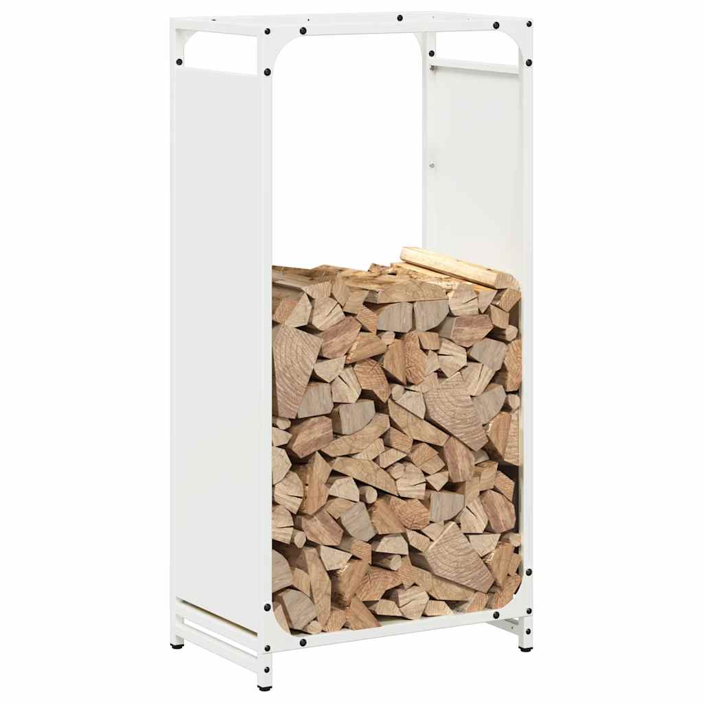 Stovas malkoms, balta, 44x28x90 cm, šaltai valcuotas plienas