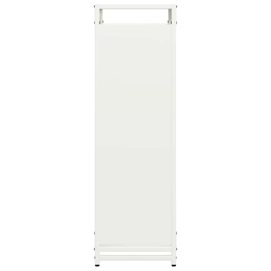 Stovas malkoms, balta, 44x28x90 cm, šaltai valcuotas plienas