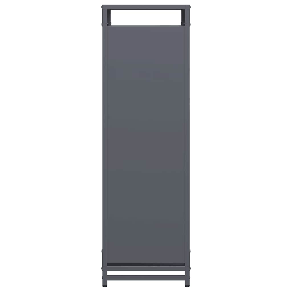Malkų lentyna, antracito spalvos, 60x28x90 cm, šaltai valcuotas plienas