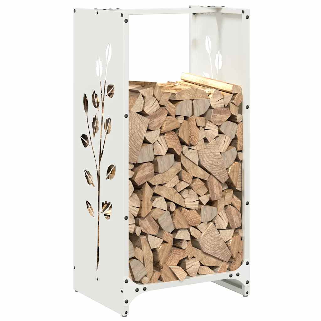 Stovas malkoms, balta, 40x30x80 cm, šaltai valcuotas plienas