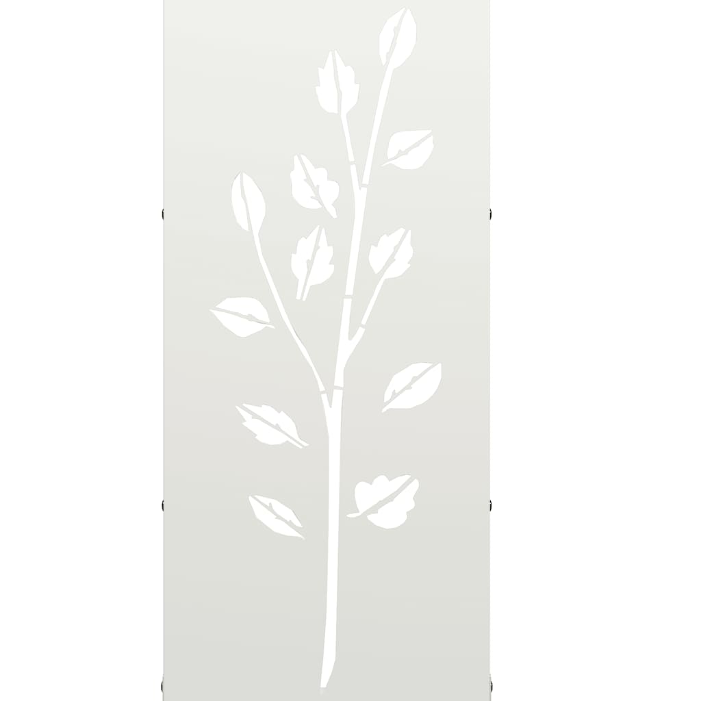 Stovas malkoms, balta, 40x30x80 cm, šaltai valcuotas plienas
